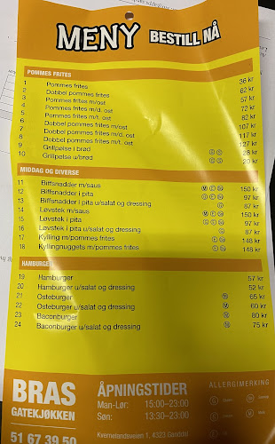 Bras gatekjøkken Ganddal