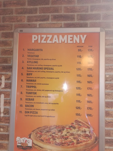 Comentarii opinii despre San Marino Pizza & py pizza kebab huset AS