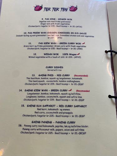 Tuk Tuk Thai Restaurant - Gastronomi og hotellvirksomhet