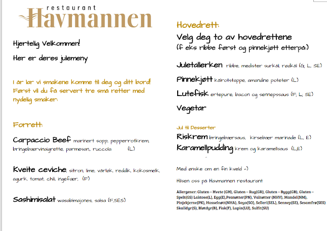 Opinii despre Havmannen Restaurant în Larvik - Gastronomi og hotellvirksomhet
