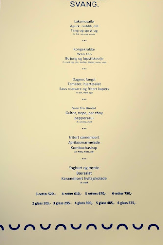 SVANG. - Gastronomi og hotellvirksomhet