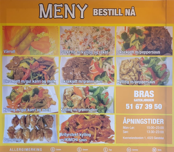 Opinii despre Bras gatekjøkken Ganddal în Sandnes - Gastronomi og hotellvirksomhet