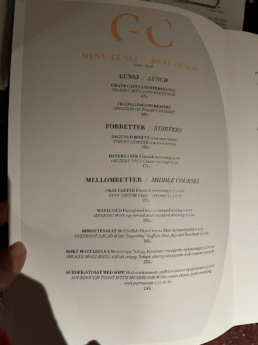 Grand Cafe - Gastronomi og hotellvirksomhet