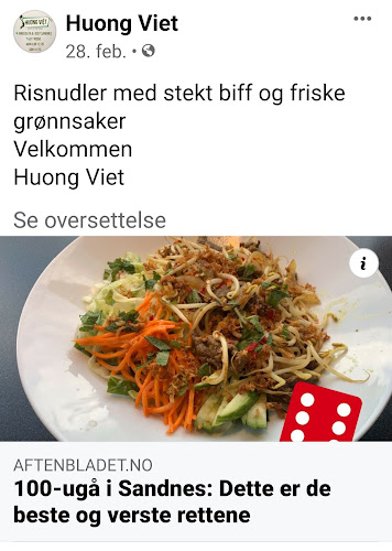 Opinii despre Huong Viet în Sandnes - Gastronomi og hotellvirksomhet