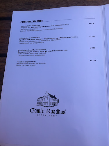 Comentarii opinii despre Gamle Raadhus Restaurant