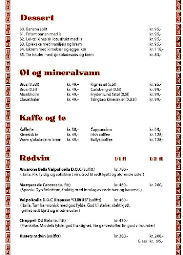 Comentarii opinii despre Peking café og restaurant