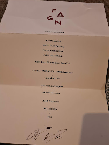 Opinii despre Fagn în Trondheim - Gastronomi og hotellvirksomhet