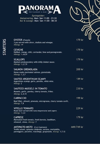 Panorama Restaurant Sørenga - Oslo