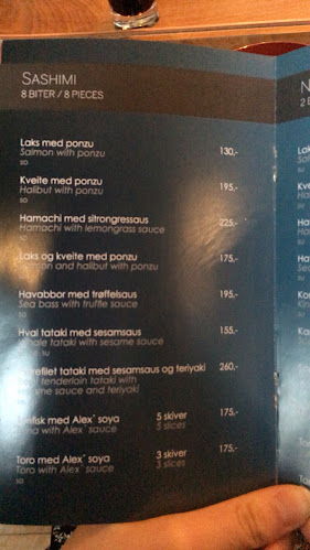 Opinii despre Alex Sushi în Oslo - Gastronomi og hotellvirksomhet