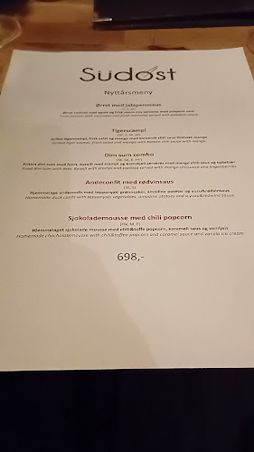 Opinii despre Südøst Restaurant în Oslo - Gastronomi og hotellvirksomhet