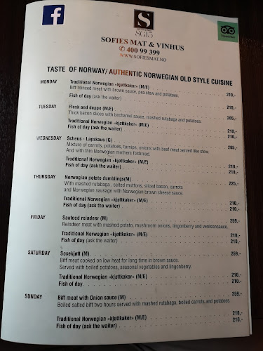 Sofies Mat&Vinhus - Gastronomi og hotellvirksomhet