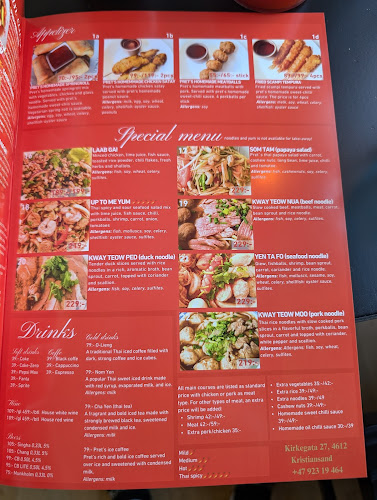 Opinii despre Pretthai în Kristiansand - Gastronomi og hotellvirksomhet