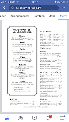 Opinii despre Milligram Bar og Cafe în Våler i Østfold - Gastronomi og hotellvirksomhet