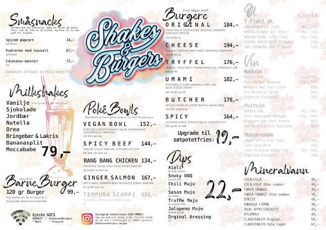 Shakes & Burgers Bergen - Rådal