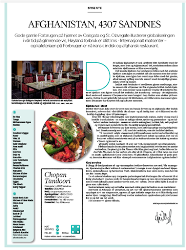 Chopan Tandoori restaurant & take away