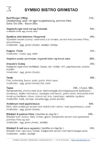 Comentarii opinii despre Symbio Bistro Grimstad