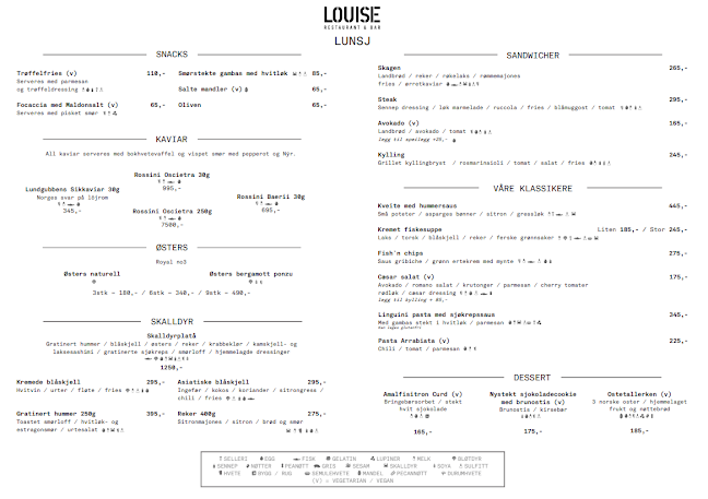 Louise Restaurant & Bar - Gastronomi og hotellvirksomhet