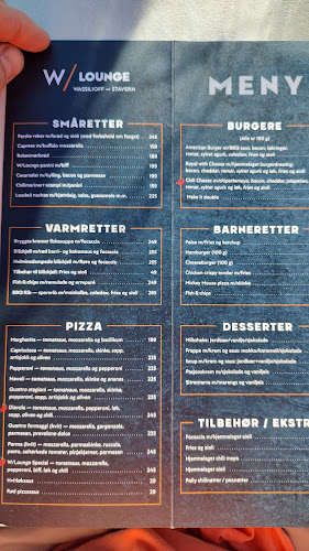 W / Lounge - Gastronomi og hotellvirksomhet