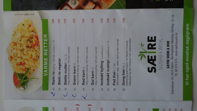 SÆTRE SUSHI & WOK - Sætre