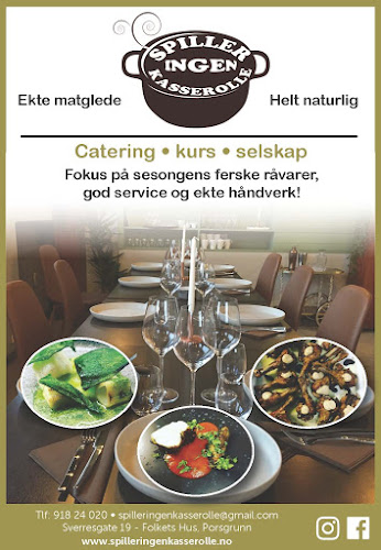 Spiller ingen kasserolle catering - Porsgrunn