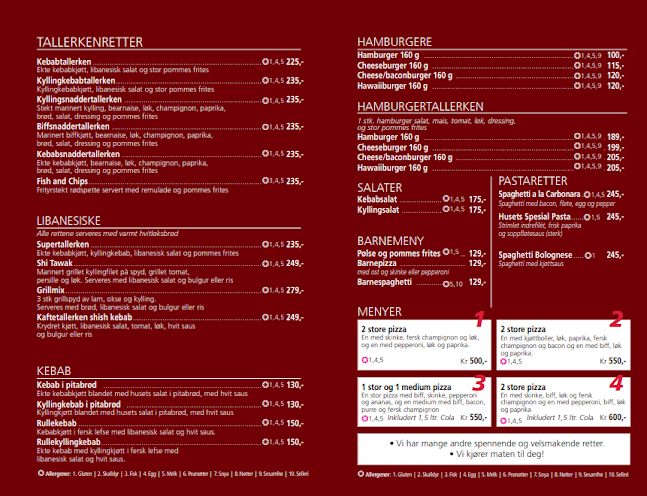 Tønsberg Pizza Avd. Eik - Tønsberg