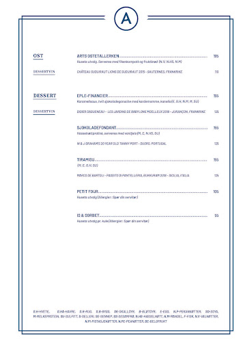 Arts restaurant - Gastronomi og hotellvirksomhet