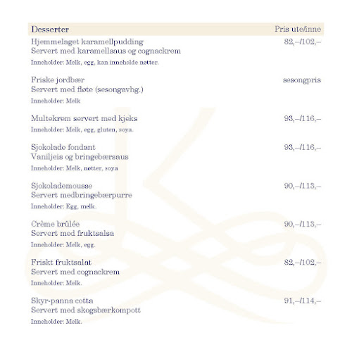 Kokken i Logen - Gastronomi og hotellvirksomhet