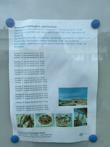 Dahmsgård Utsira - Gastronomi og hotellvirksomhet