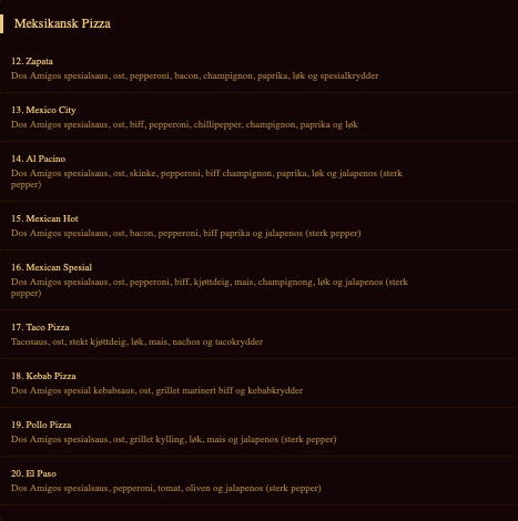 Comentarii opinii despre Dos Amigos Pizza