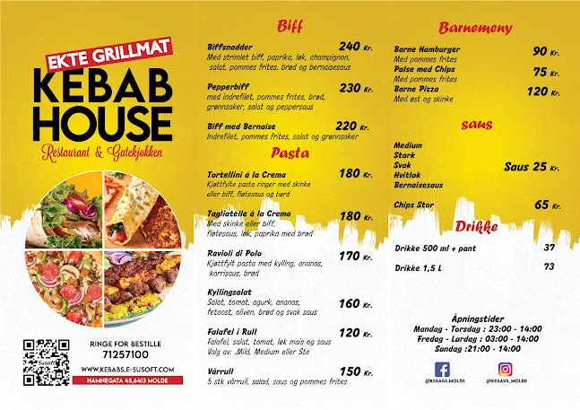 Opinii despre KEBAB HOUSE MOLDE în Molde - Gastronomi og hotellvirksomhet