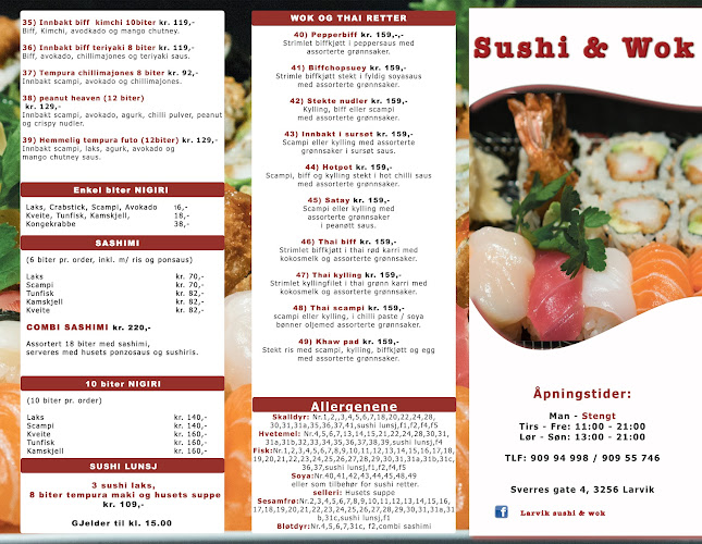 Comentarii opinii despre Larvik sushi og wok