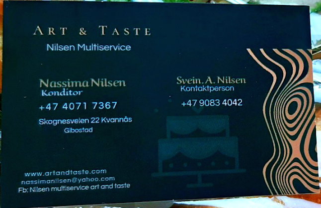 Nilsen Multiservice l Art & Taste - Gibostad