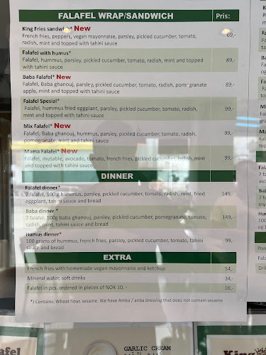 Opinii despre King Falafel în Oslo - Gastronomi og hotellvirksomhet