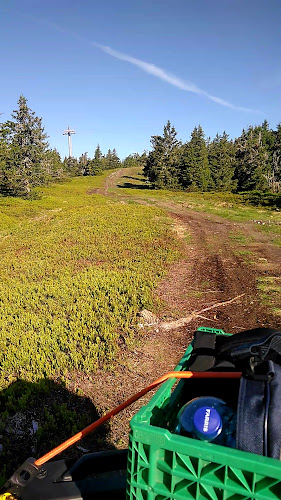 Brannhytta på Natrudstilen - Sjusjøen