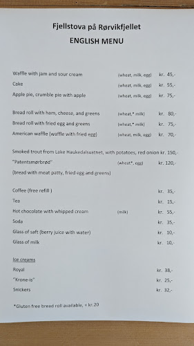 Fjellstova på Rørvikfjellet