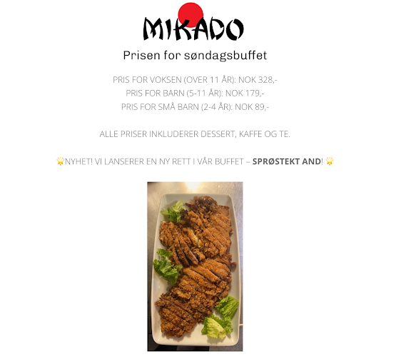 Opinii despre Mikado Hong Kong Garden în Stavanger - Gastronomi og hotellvirksomhet