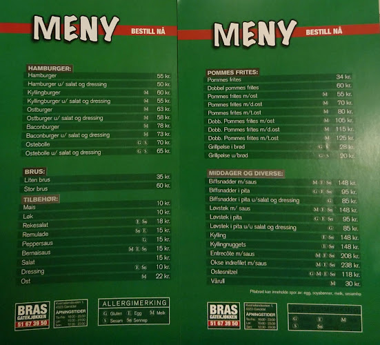 Bras gatekjøkken Ganddal - Gastronomi og hotellvirksomhet