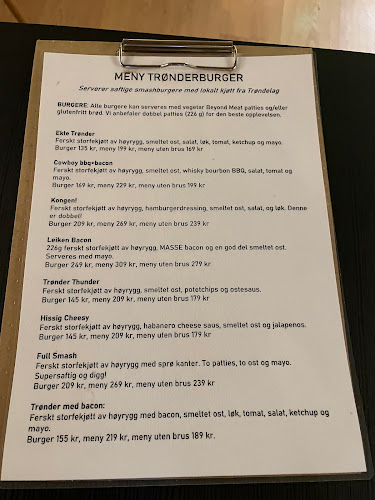 Opinii despre Trønderburger în Trondheim - Gastronomi og hotellvirksomhet