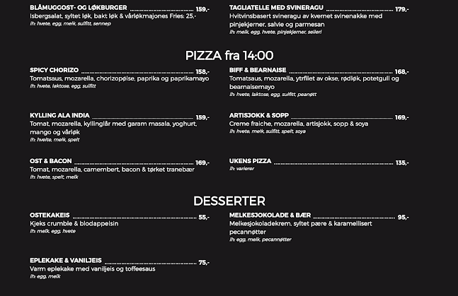 Opinii despre Alma's Bar og Kjøkken în Trondheim - Gastronomi og hotellvirksomhet