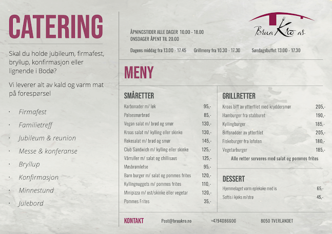 Brua Kro as - Tverlandet