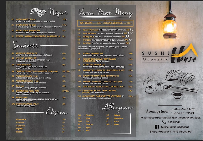 Opinii despre Sushi House Oppegård în Sætreskogen - Gastronomi og hotellvirksomhet