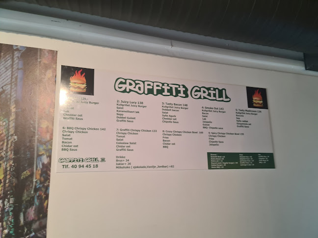 Graffiti Grill - Moss