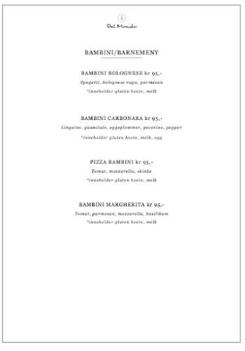 Bel Mondo - Slemmestad