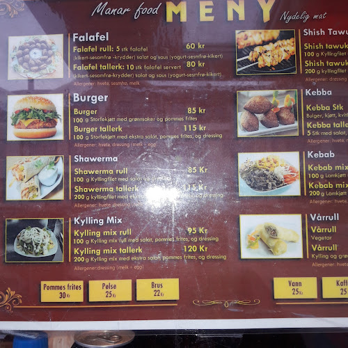 Manar food - Jørpeland