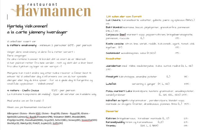 Havmannen Restaurant - Larvik