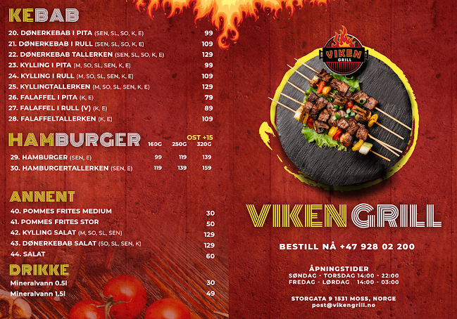 Opinii despre Viken Grill AS în Moss - Gastronomi og hotellvirksomhet
