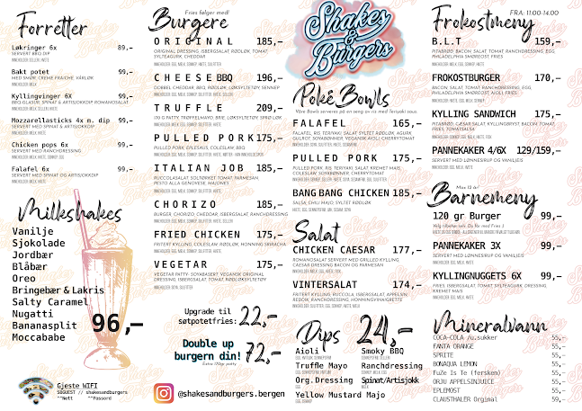Shakes & Burgers Bergen