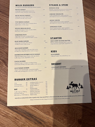 HELT VILT (Completely Wild) - Gastronomi og hotellvirksomhet